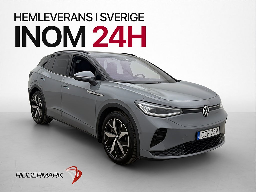 Volkswagen ID.4 GTX Drag Kamera Värmepump IQ.Light CarPlay