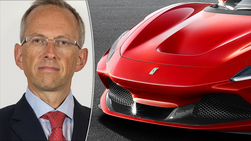 Ferraris vd Benedetto Vigna säger att deras första elbil ska presenteras om två år.