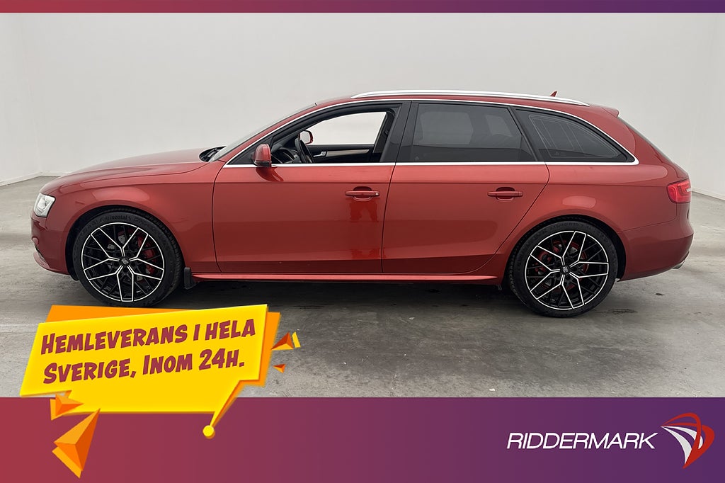 Audi A4 2.0 TFSI 225hk Quattro S-Line Värmare Dragkrok
