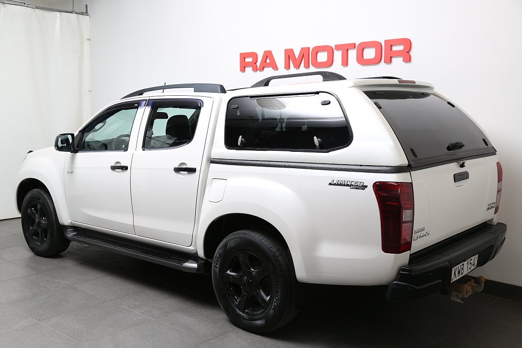 Isuzu D-Max Crew Cab 2,5 4WD 163hk Limited Edition Aut Kåpa Värmare 2015
