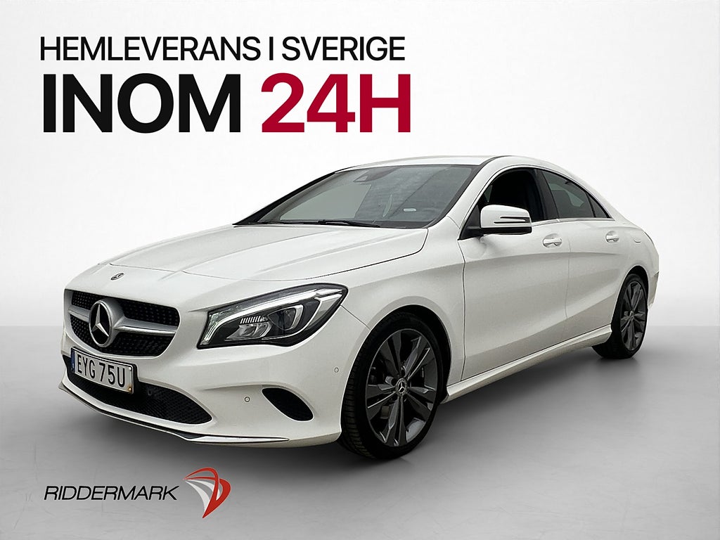 Mercedes-Benz CLA 200 d 4M Kamera Navi P-sensorer