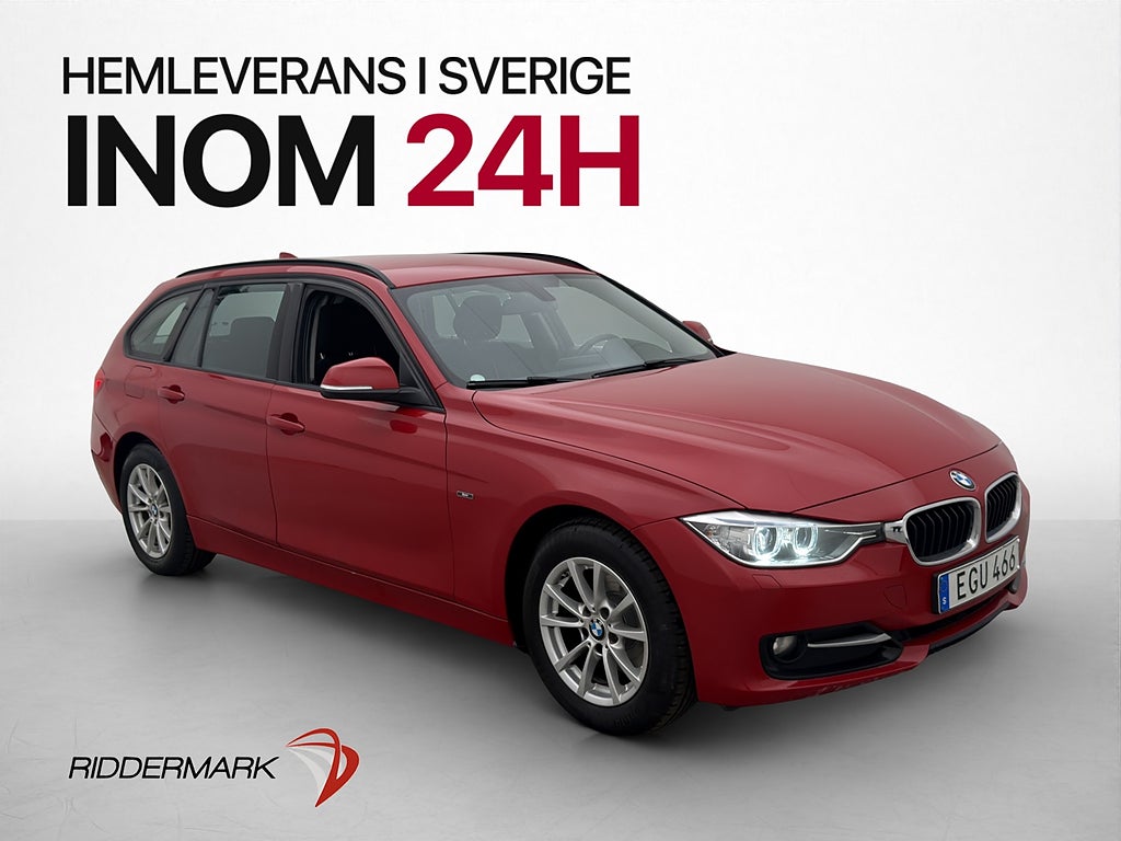 BMW 320D Touring 184hk Sport line Farthållare Bluetooth