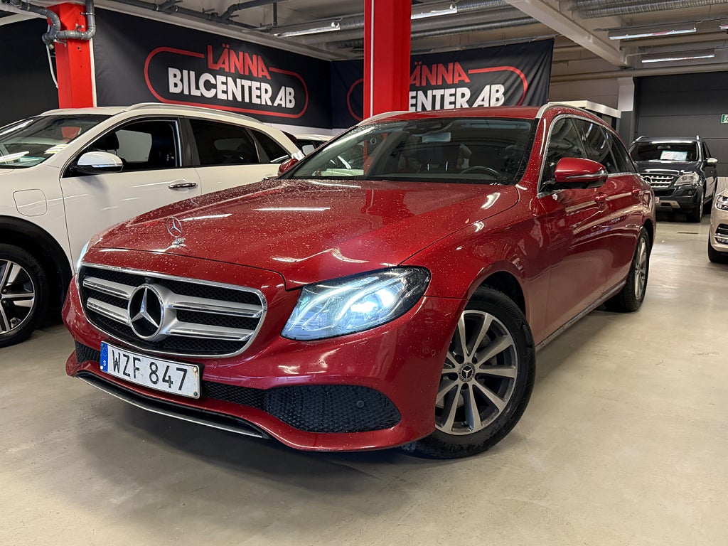 Mercedes-Benz E 220 T d 4M Aut Drag Burmester Värmare Kamera SoV
