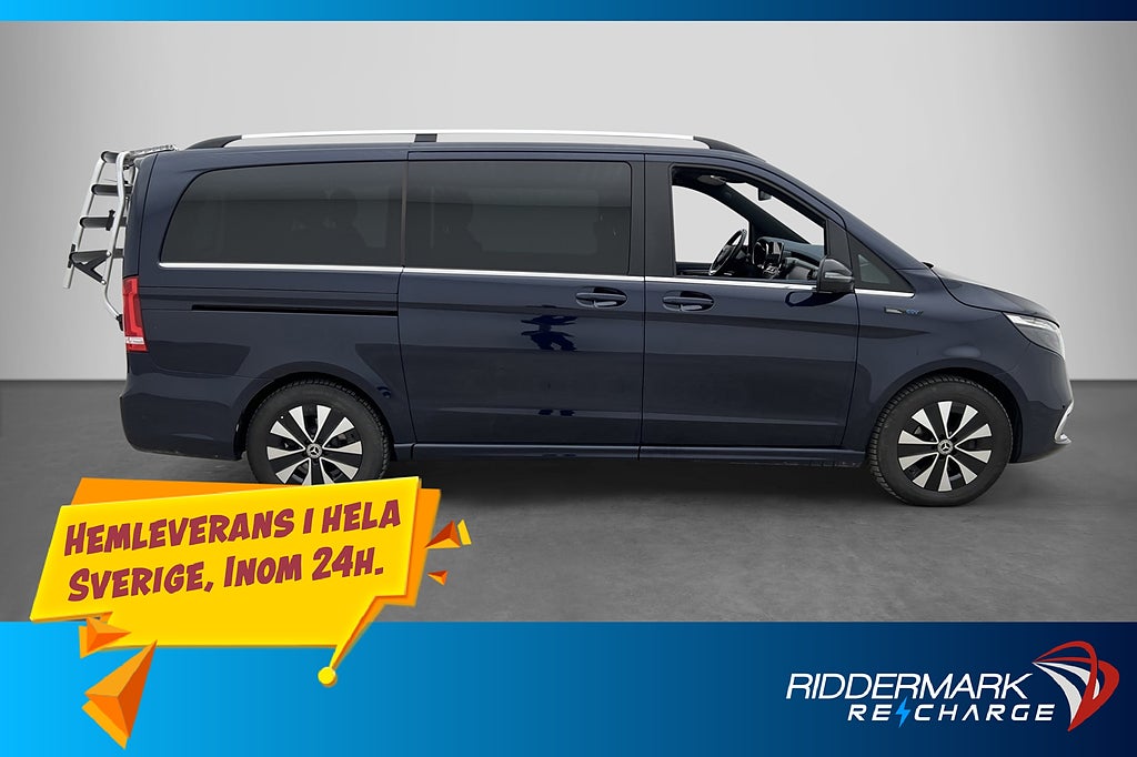 Mercedes-Benz EQV 300 90 kWh Värm 360 Burmester Skinn El-Dör