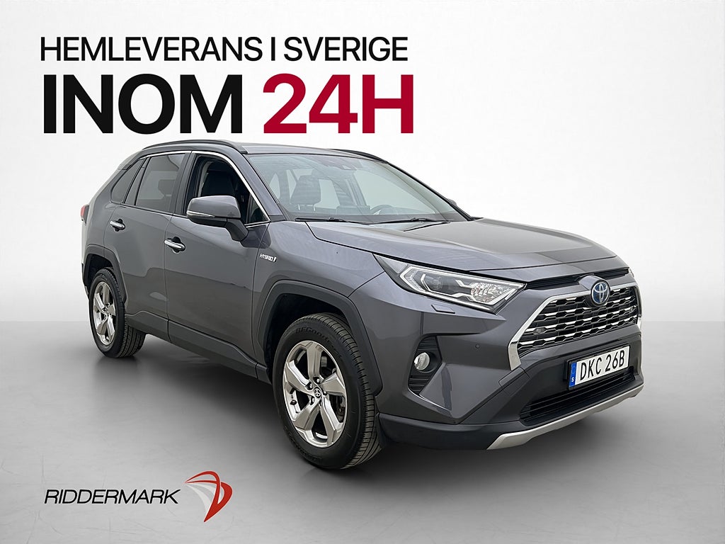 Toyota RAV4 Hybrid AWD-i Executive Skinn Drag Kamera CarPlay