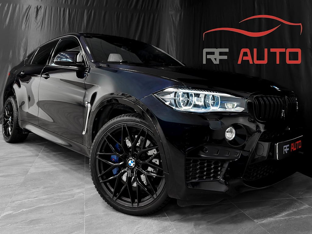 BMW X6M M B&O Carbon Head-Up SV-SÅLD 575hk SE-UTR 