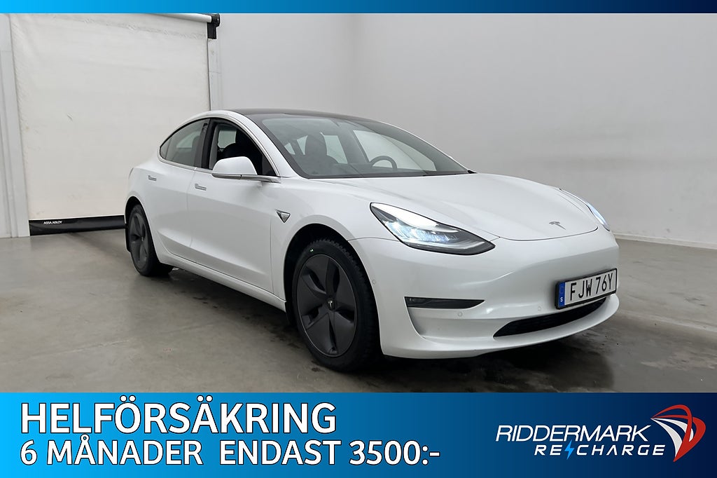Tesla Model 3 Long Range AWD Dragkrok Autopilot
