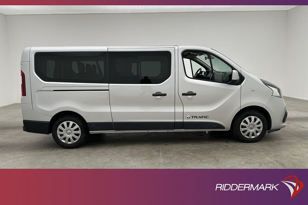 Renault trafic Kombi Lång Värmare B-Kamera 9-Sits 0.71L/Mil