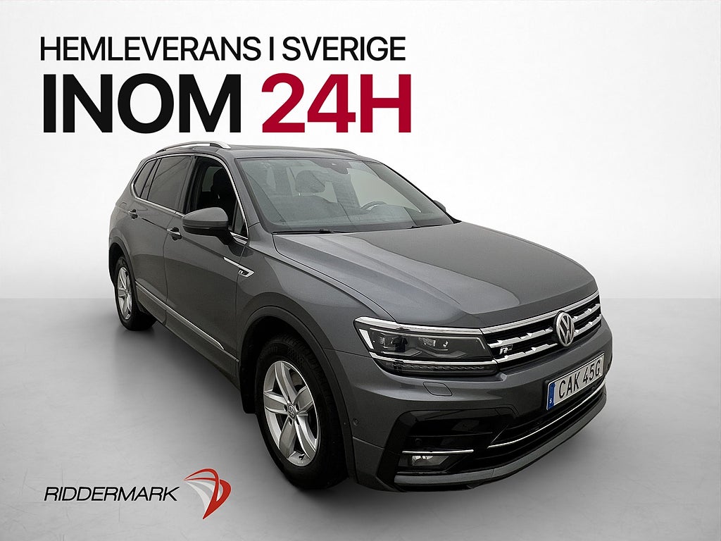 Volkswagen Tiguan Allspace 4Motion R-Line Pano Cockpit Värm
