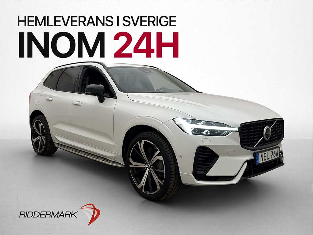 Volvo XC60 T6 AWD Ultimate Dark MOMS Pano B&W 360° Drag Värm