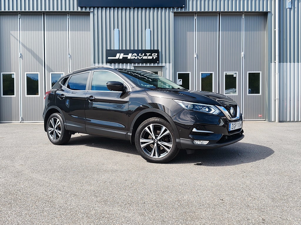 Nissan Qashqai 1.3 DIG-T Tekna 360 Svensksåld Kamera Drag Elstolar 