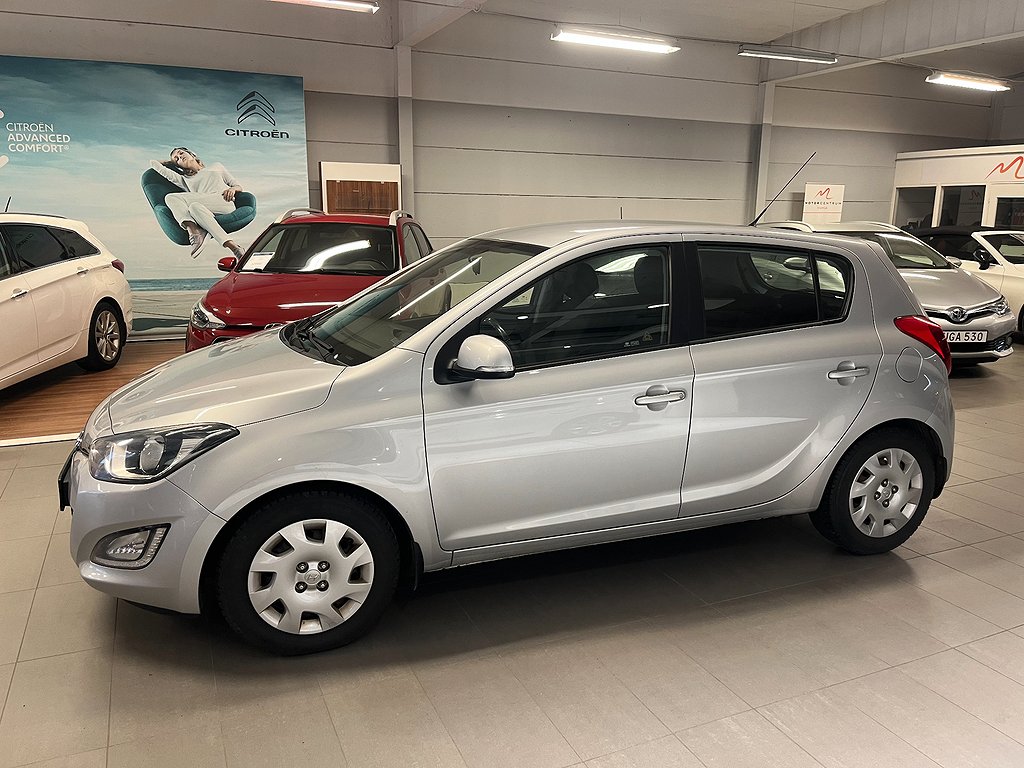 Hyundai i20 5-dörrar 1.2 Premium (drag, sommar+vhjul)