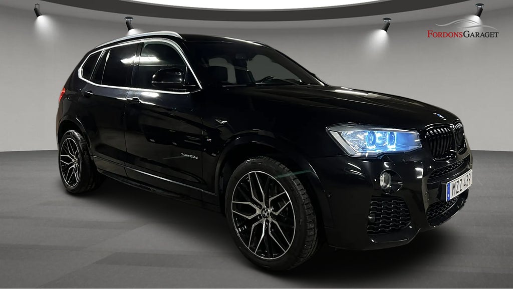 BMW X3 XDRIVE20D M SPORT B-KAMERA NAVI PRO DRAG RATTVÄRME