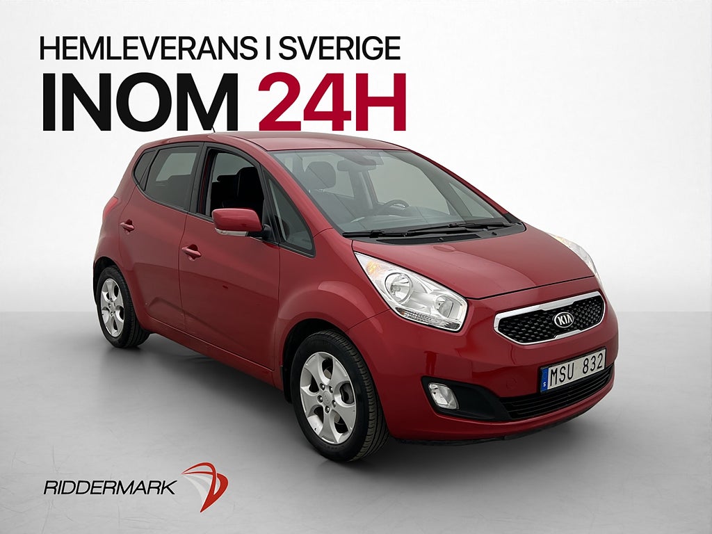 Kia Venga 1.4 90hk ECO Comfort Sensorer Farthållare 1-Bruk