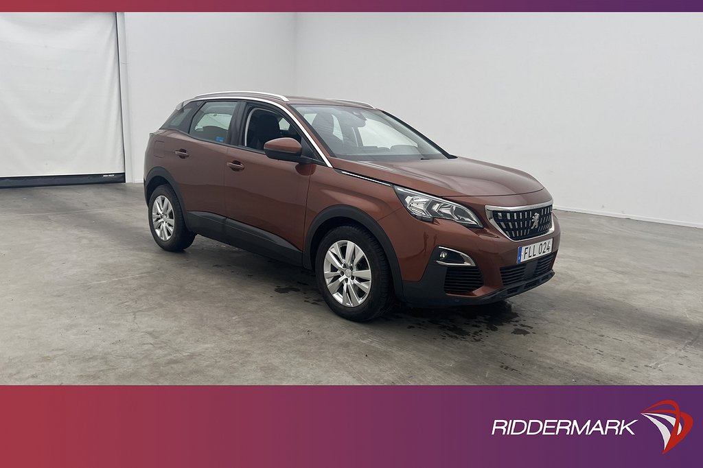 Peugeot 3008 1.2 130hk Active Cockpit Sensorer Farthållare