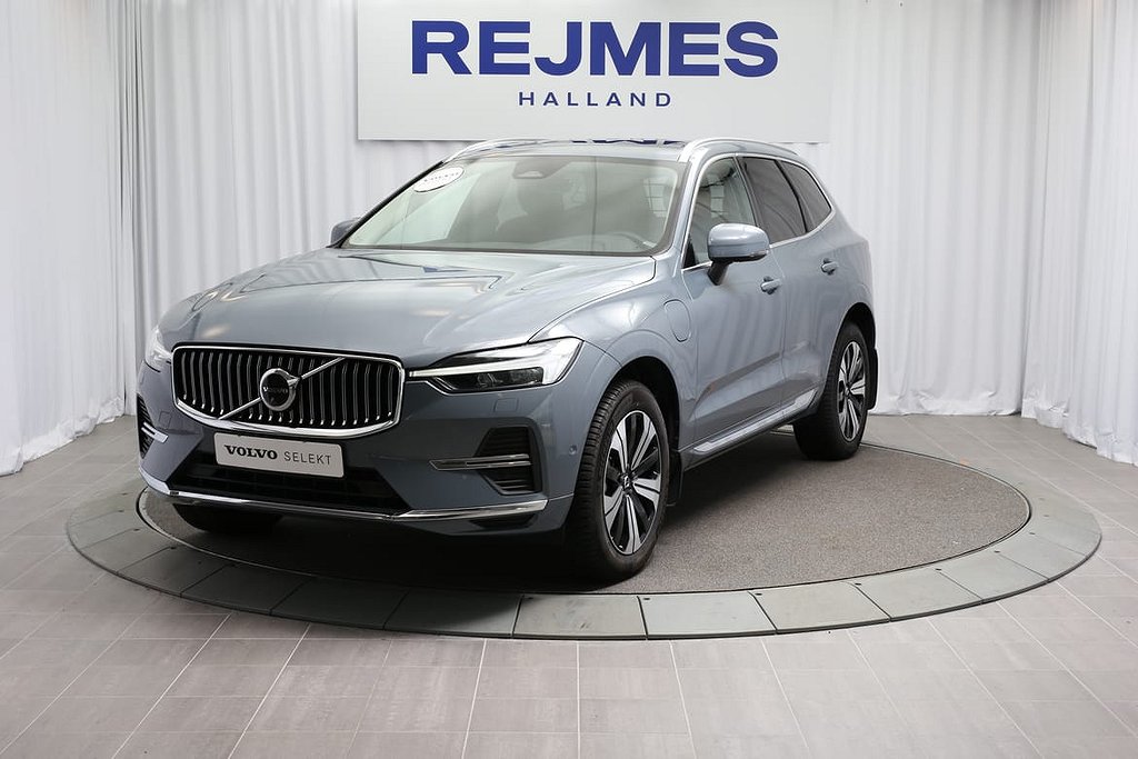 Volvo XC60 Recharge T6 II Plus Bright Dragkrok H/K 360 Läder