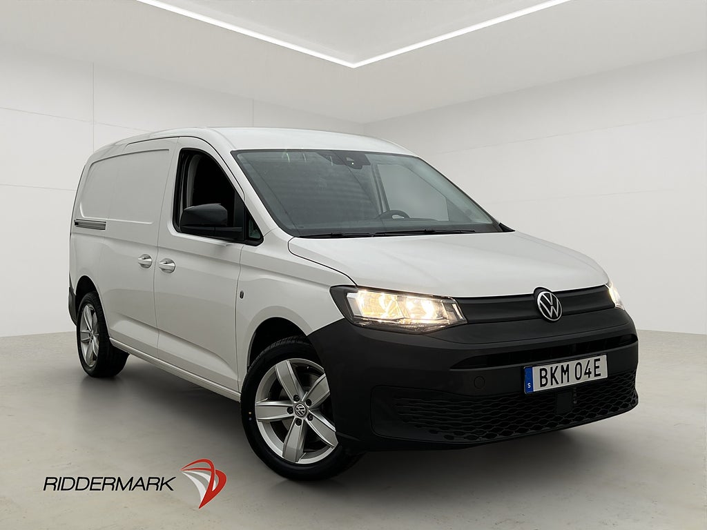 Volkswagen Caddy Maxi Cargo Värmare PDC Drag CARPLAY Moms