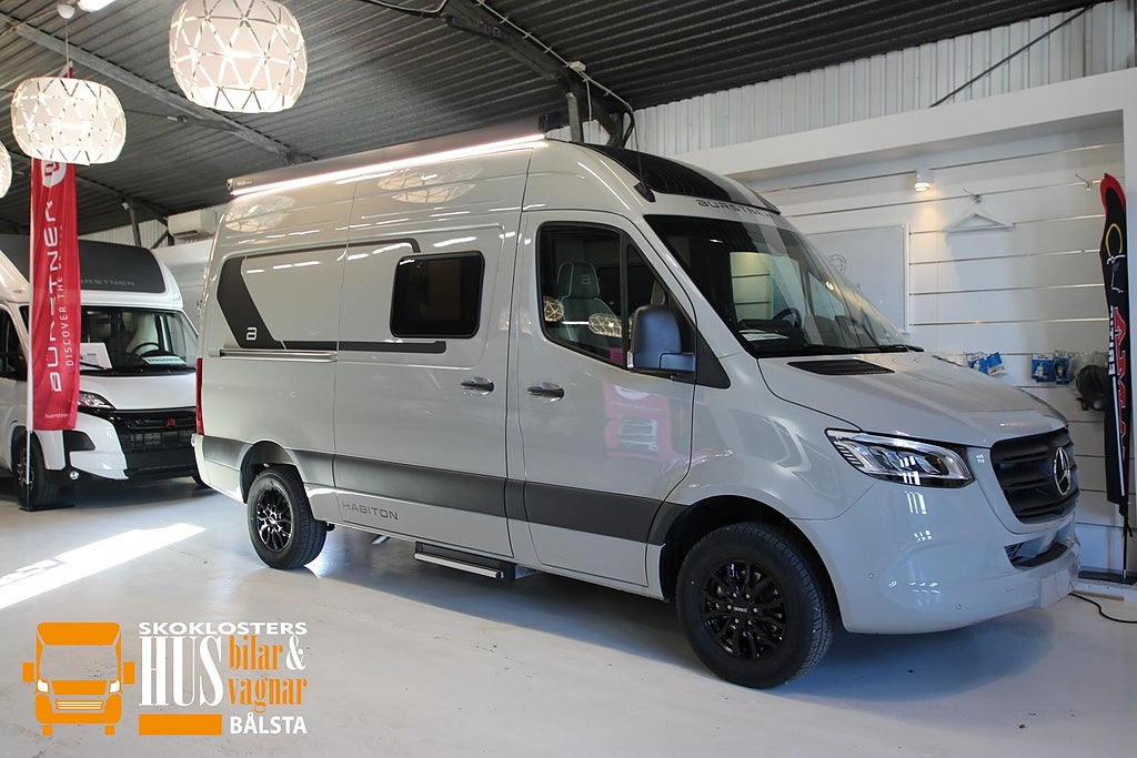 Bürstner Habiton HM 6.0 Långbäddar 170hk Vattenburenvärme Adaptiv Vinter 