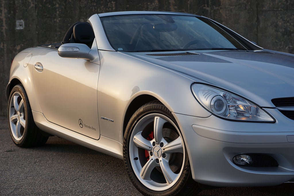 Mercedes-Benz SLK 200 Kompressor 163hk Cabriolet|Låga Mil|2-Ägare|