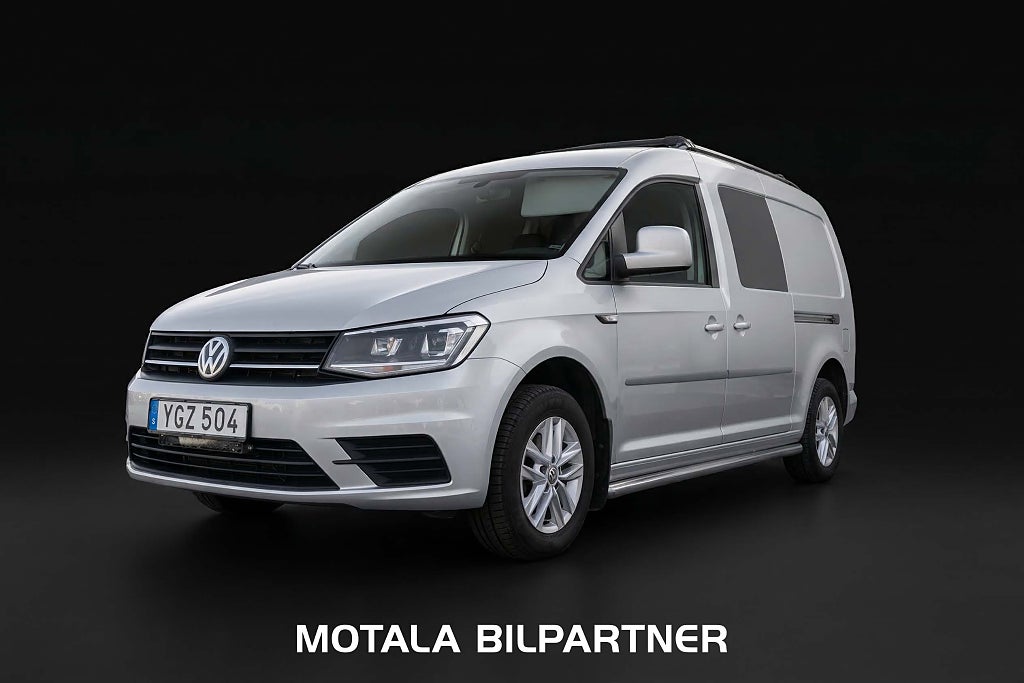 Volkswagen Caddy Maxi 2.0 TDI BMT | Värmare  | Drag  |  Skjutdörr x2 
