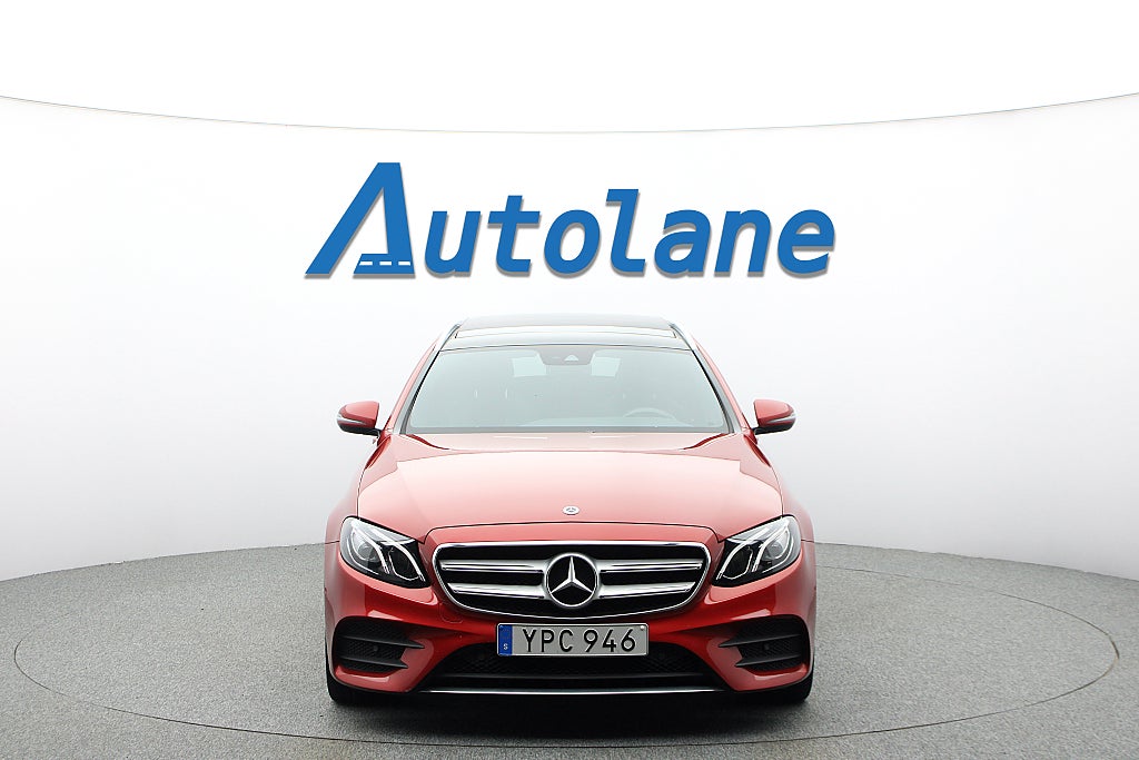 Mercedes-Benz E220 T d 9G AMG, B-Kamera,Pano, Drag, 194hk