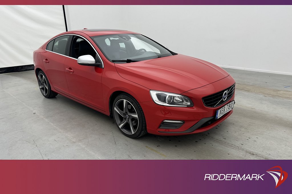 Volvo S60 D4 R-Design VOC Värmare Taklucka Sensorer Rattvärm