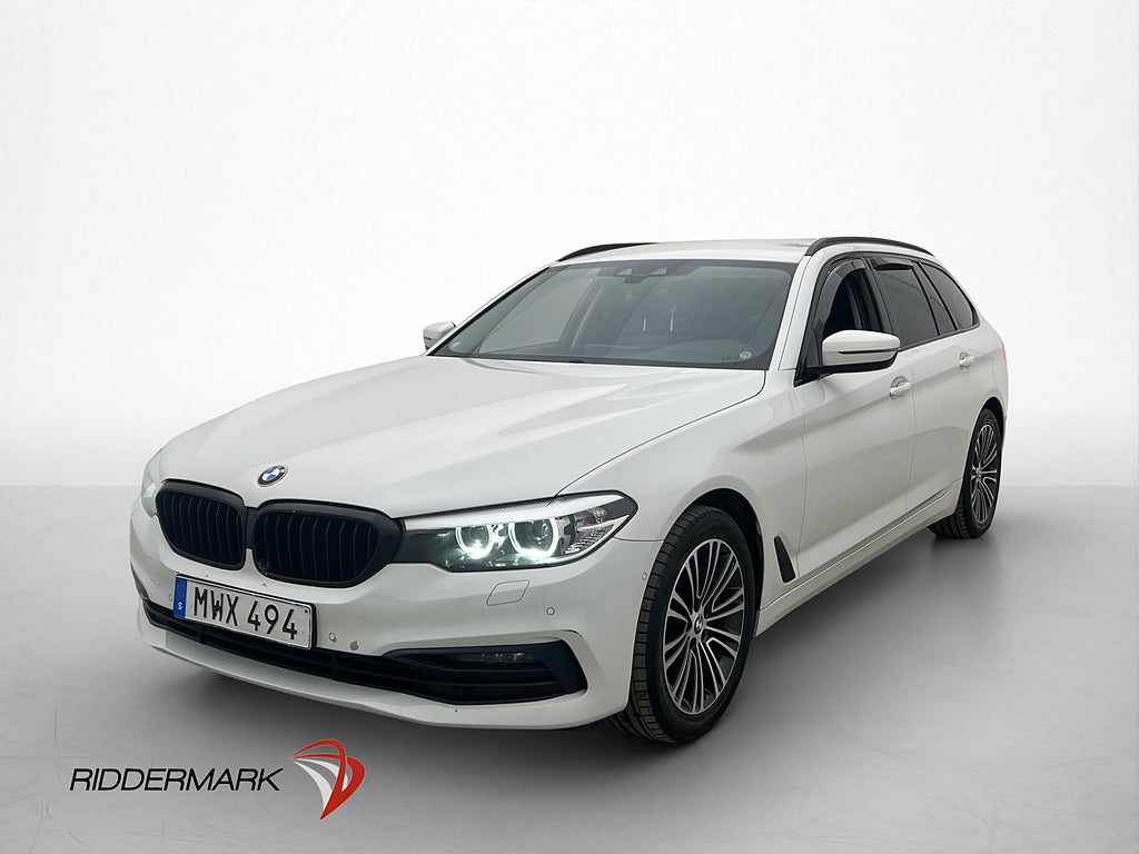 BMW 520d 190hk xDrive Sport line Kamera Skinn HiFi Cockpit