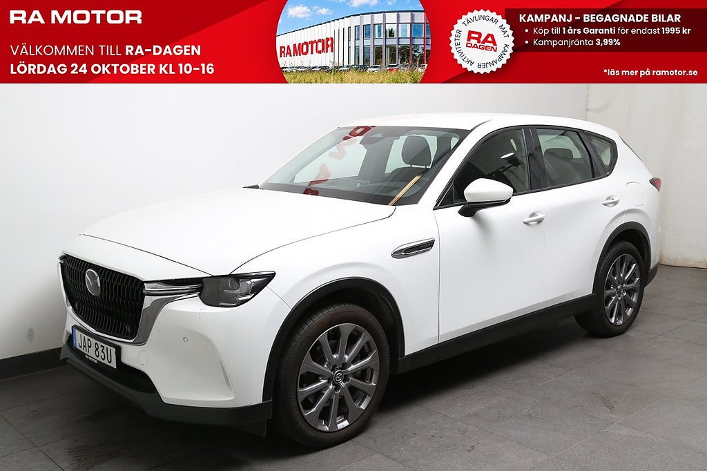 Mazda CX-60 PHEV Plug-in Exclusive 326hk AWD Aut NAV HUD 2024