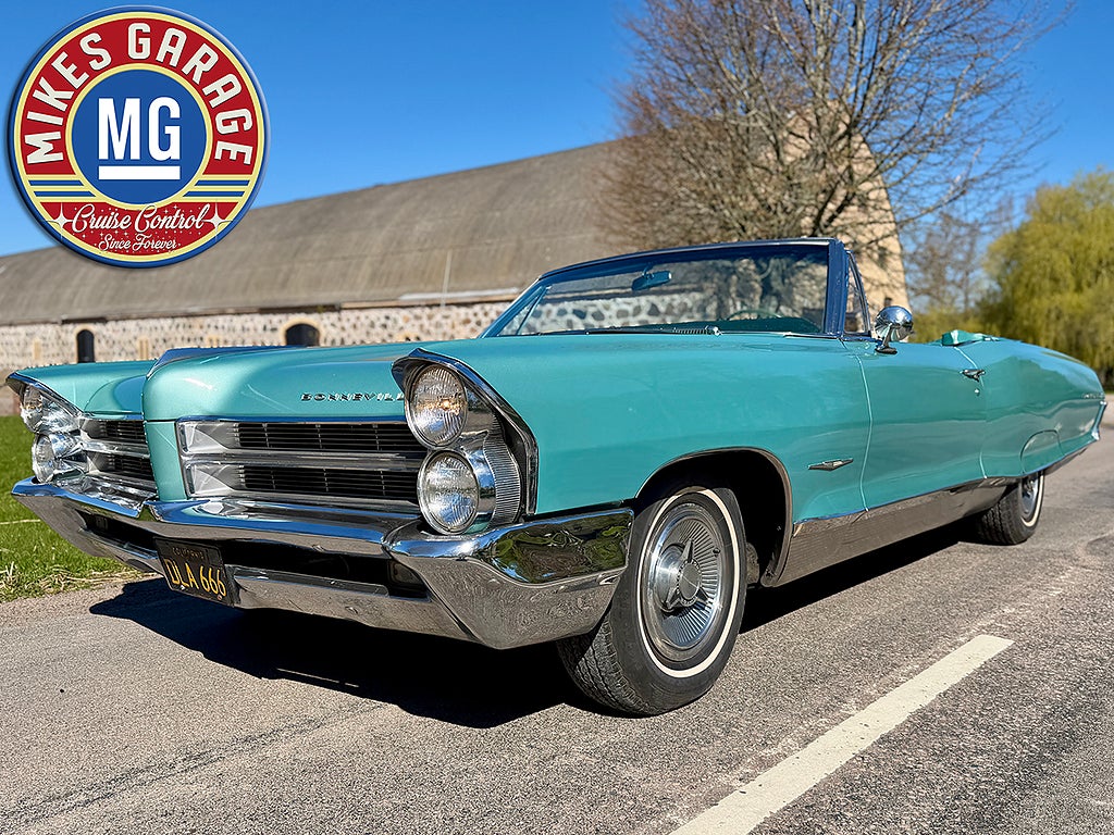 Pontiac Bonneville Convertible • ÄKTA CALIFORNIA BLACK PLATE-BIL!