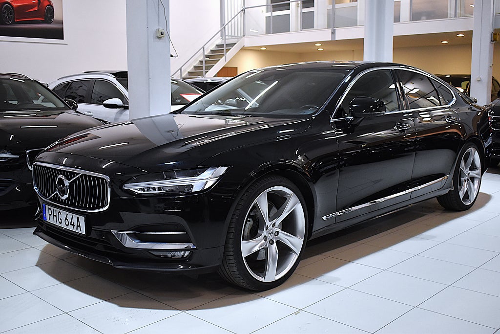 Volvo S90 D5 AWD Inscription VOC Pano H&K 360° 4.95% RÄNTA MOMS Leasebar