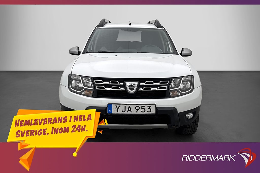 Dacia Duster 1.2 TCe 125hk Motorvärmare Sensorer 0,6l/mil