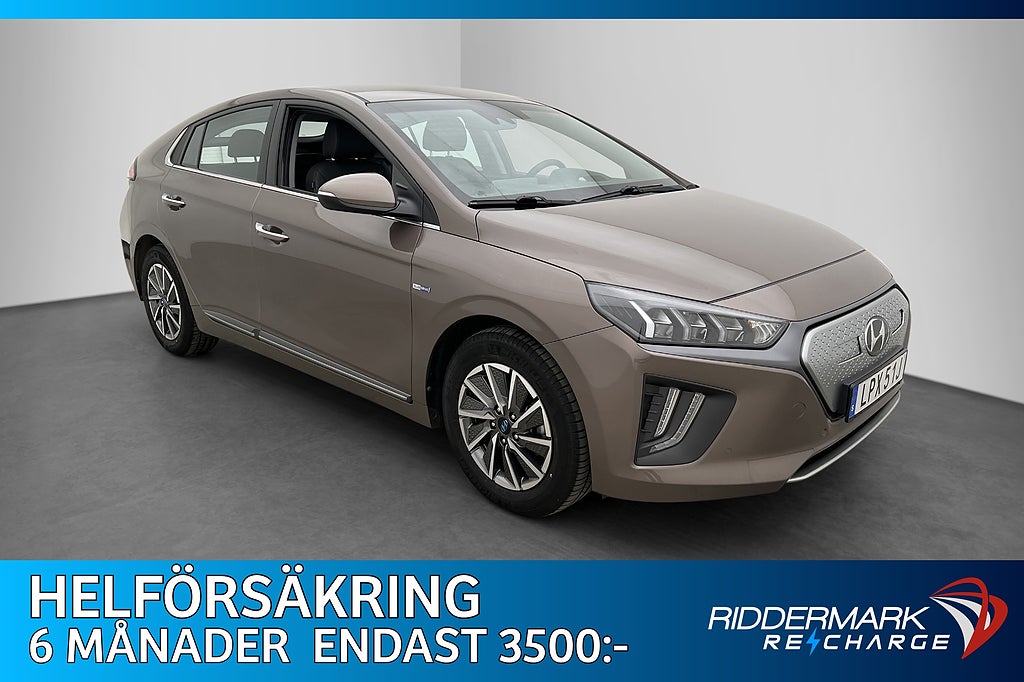 Hyundai IONIQ Electric 38.3 kWh Premium Kamera Rattvärme