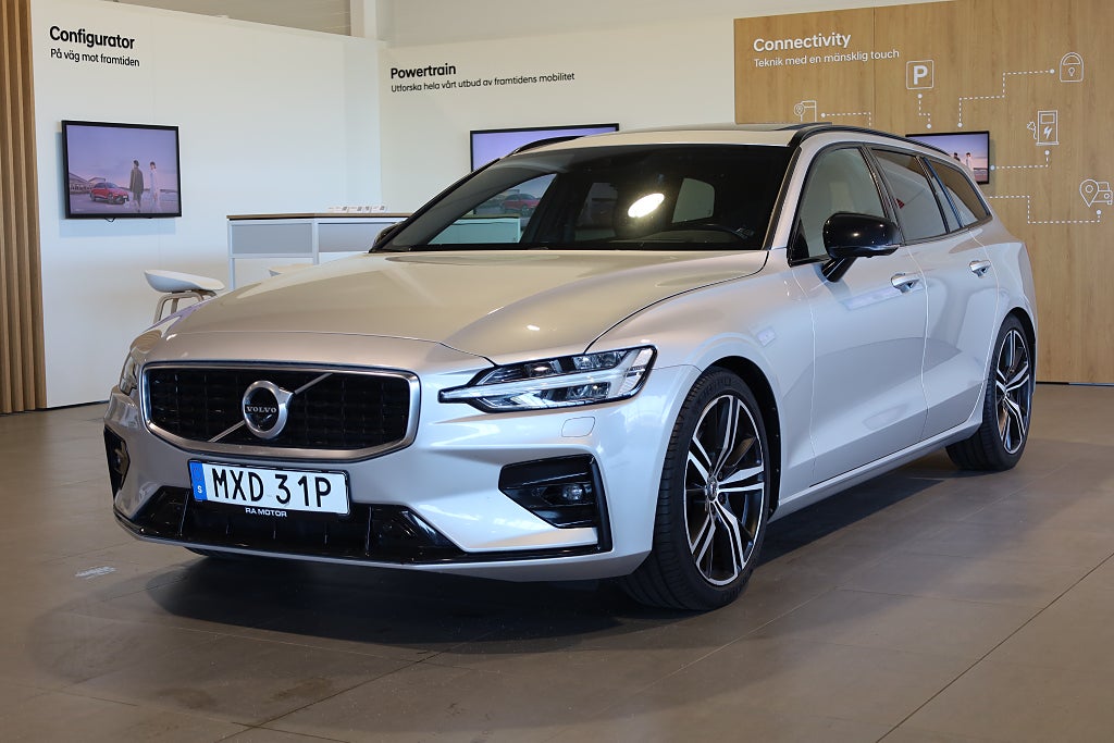 Volvo V60 T5 250hk R-Design Aut 360° Kamera I Head up I Panorama