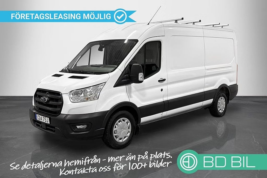 Ford Transit 350 L3H2 Verkstadsinredning Backkamera Leasingkalkyl
