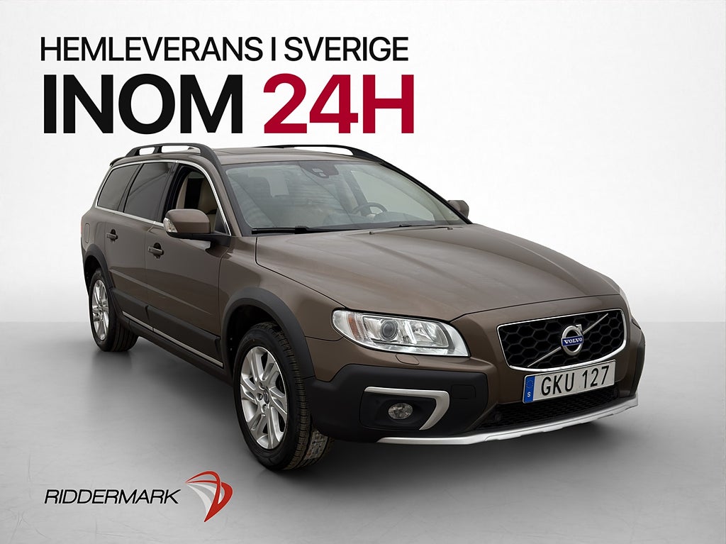 Volvo XC70 D4 AWD Summum VOC Värm Taklucka Kamera Skinn Drag