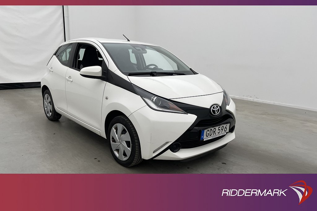 Toyota Aygo 1.0 VVT-i 69hk X-PLAY Farthållare Isofix