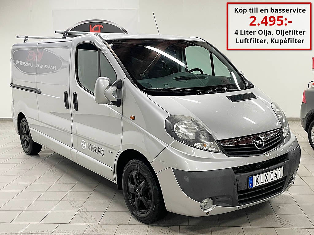 Opel Vivaro Skåpbil 2.9t 2.0 CDTI Manuell, 114hk, 2014