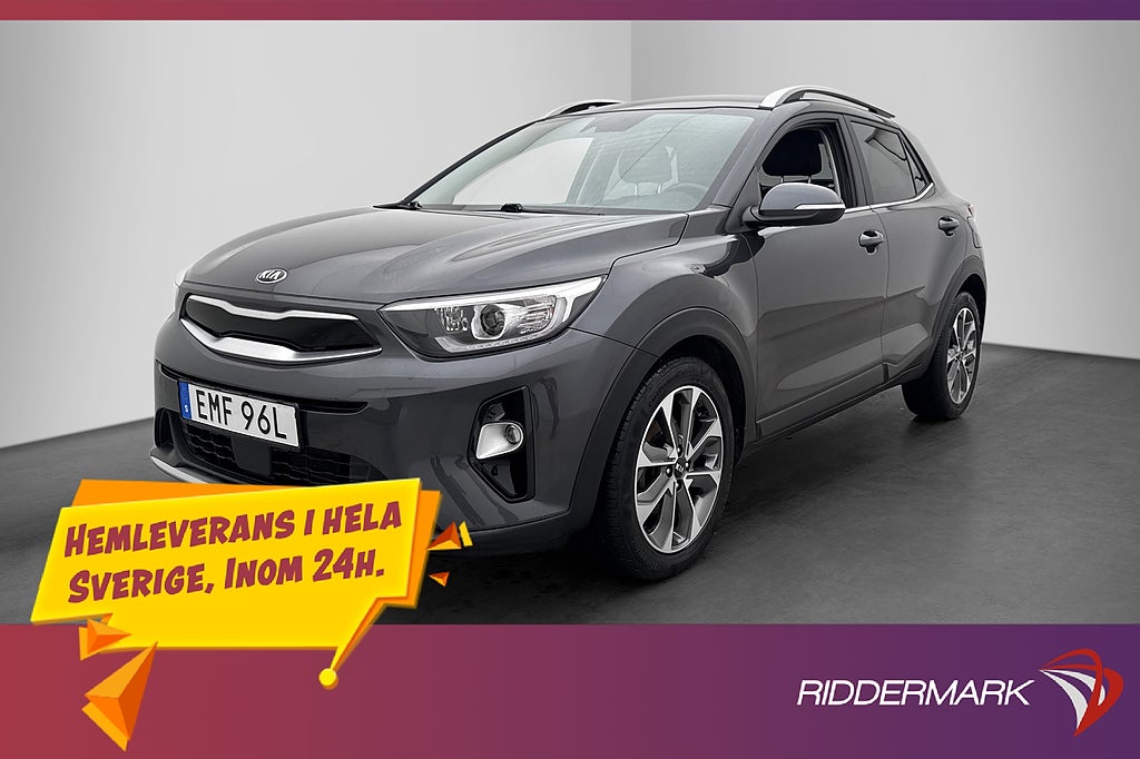 Kia Stonic 1.0 120hk Advance Plus Kamera CarPlay Halvskinn