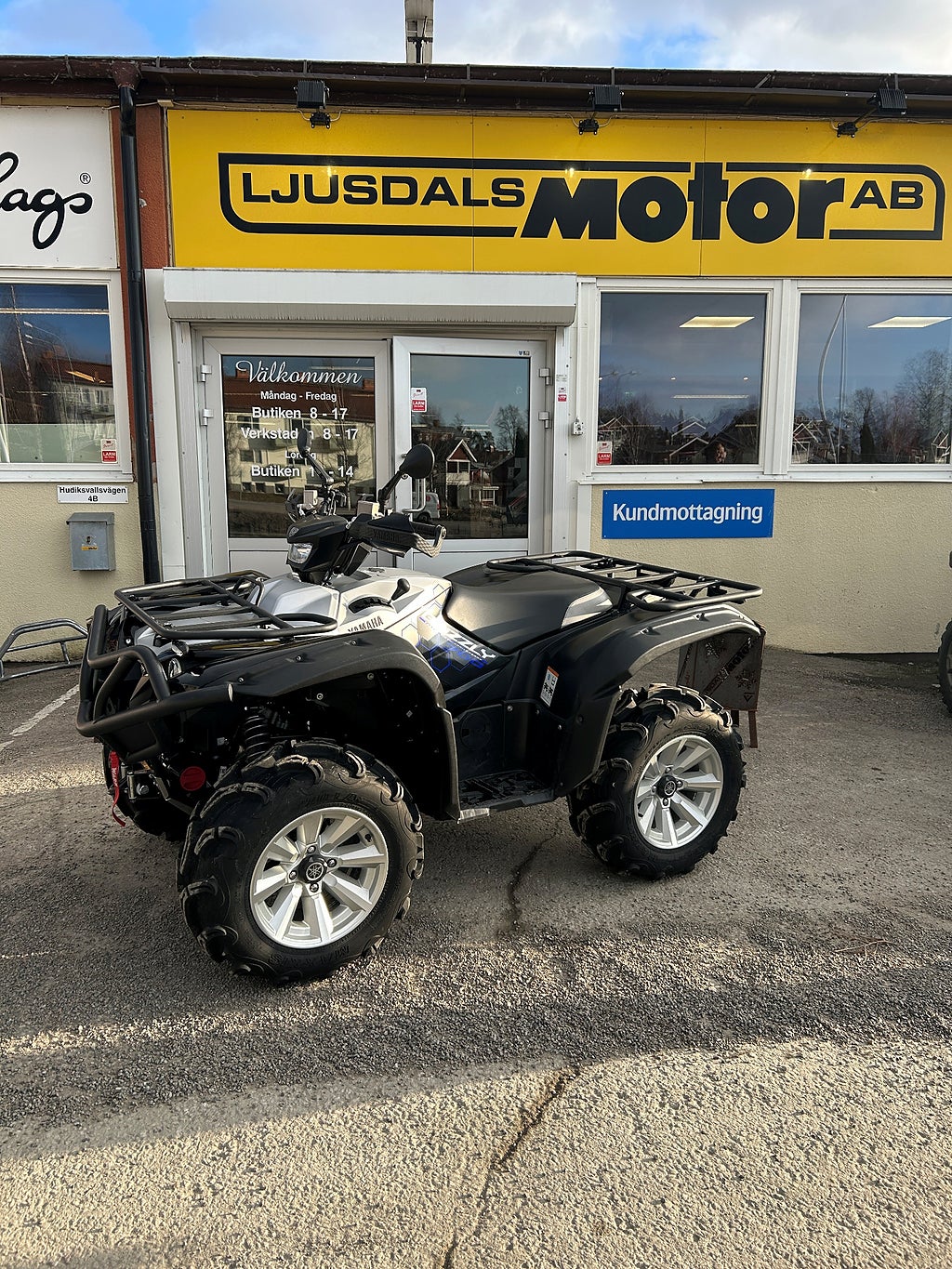 Yamaha Grizzly 25 Års jubileum maskin Traktor A REG