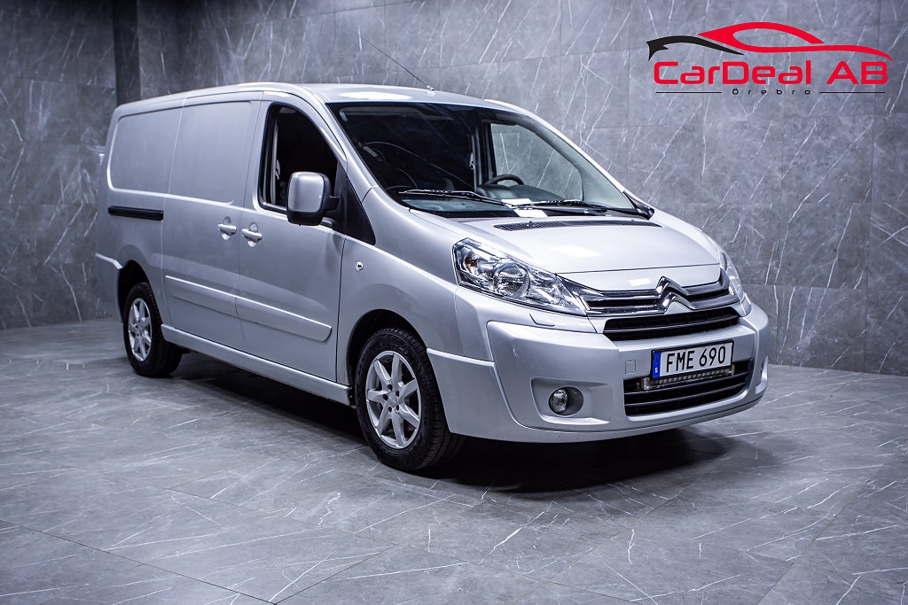 Citroën Jumpy Van L2H1 2.0 HDi 163hk 3-Sits M-Värmare LED-ramp Dragkrok