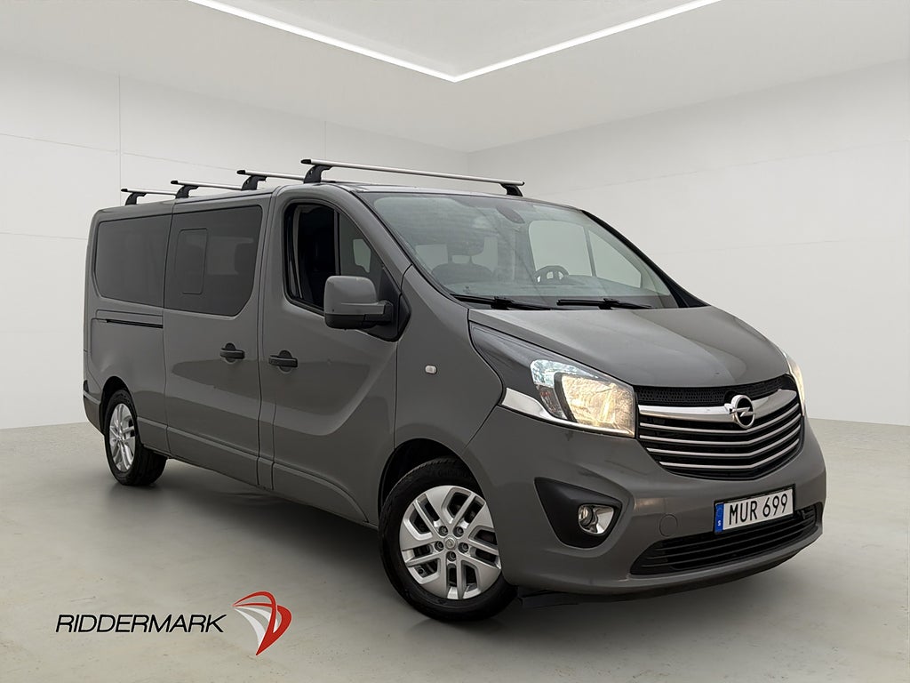 Opel Vivaro Kombi Lång Värmare Drag B-Kamera 9-Sits 1-Ägare