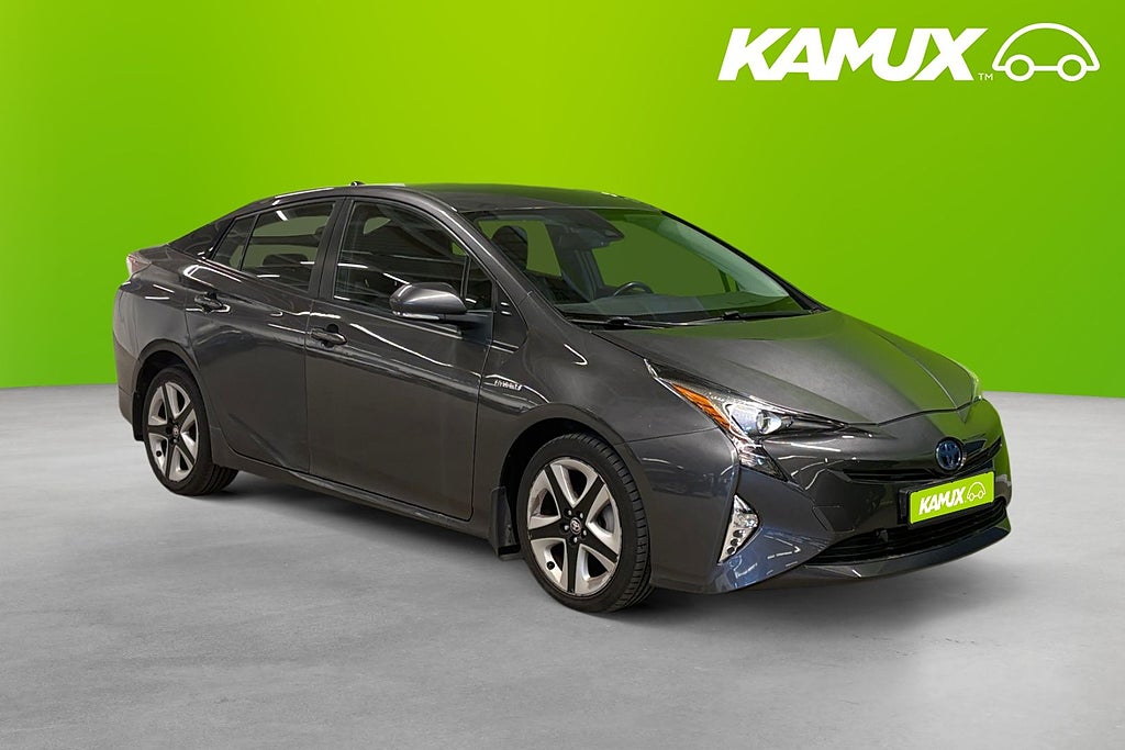 Toyota Prius Hybrid CVT 122hk Värmare Kamera HuD Navi Adaptiv FH