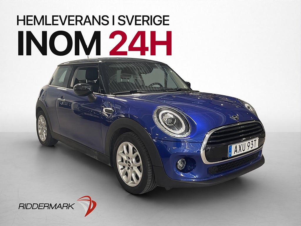 MINI Cooper 3-dörrars 136hk Pepper II Excitement P-Sensorer