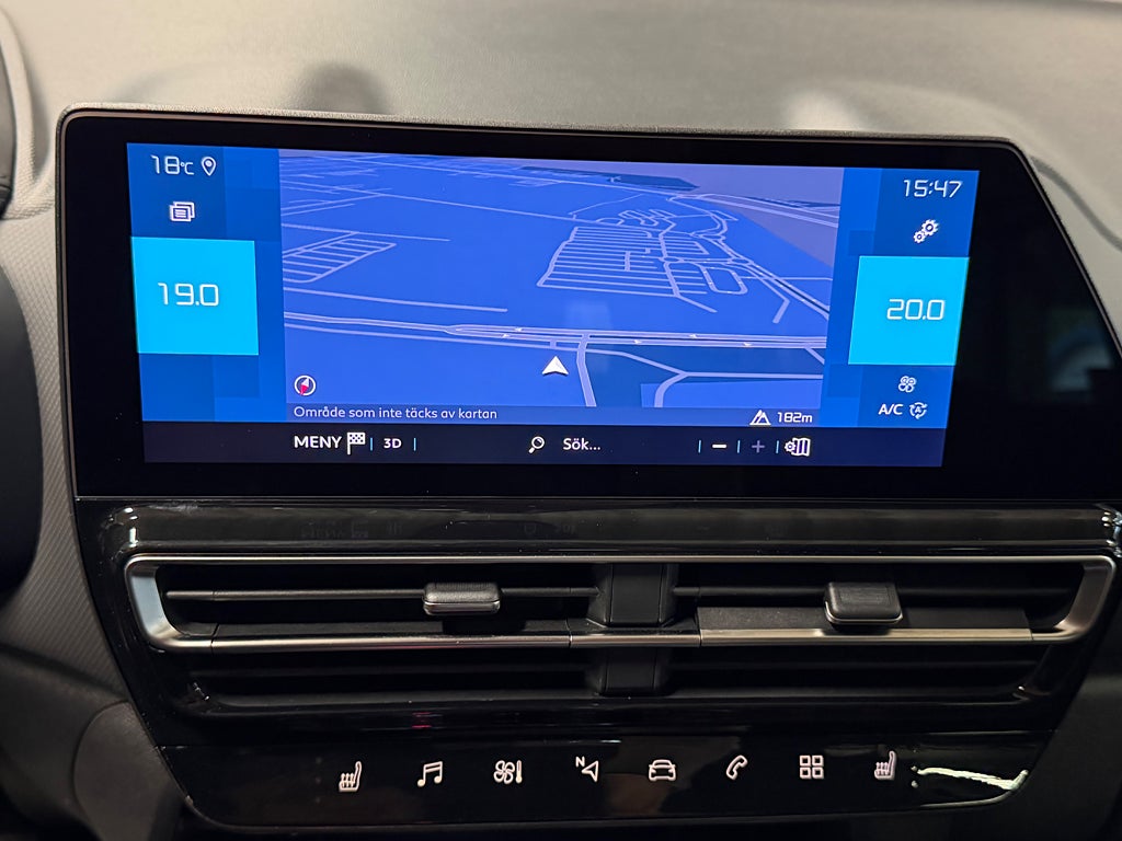 Citroën C5 Aircross Hybrid 225hk Adap-Farth Förklimatisering  Elstol Navi bild 23