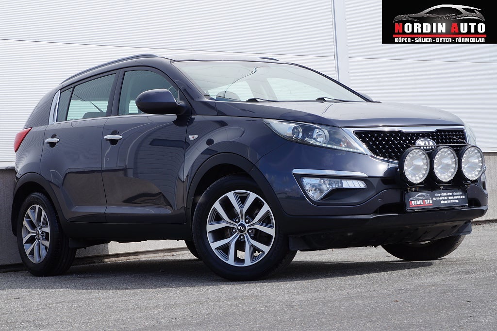 Kia Sportage 1.7 CRDi Action | Dragkrok | Bluetooth | Euro 6