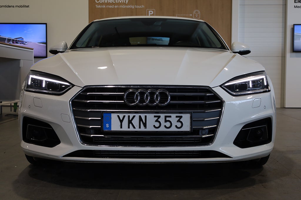 Audi A5 2,0 TFSI MHEV 190hk Sportback Sport Aut Värmare Drag
