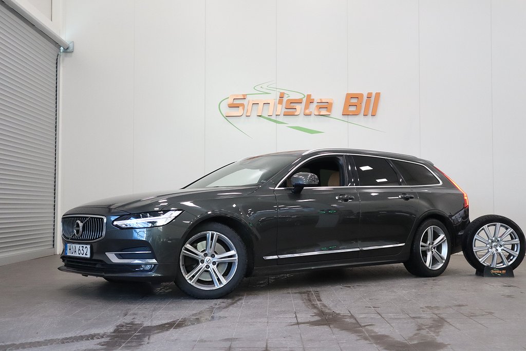 Volvo V90 T5 Inscription 1 ÄGARE LÄDER DRAG B-VÄRMARE 250hk