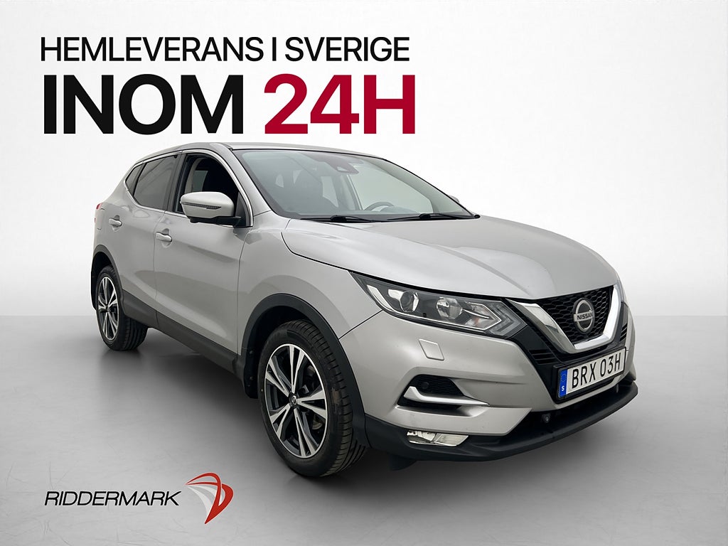 Nissan Qashqai 1.3 DIG-T 160hk N-Connecta  360° Navi CarPlay