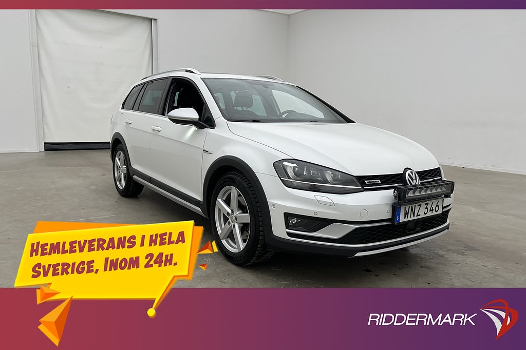 Volkswagen Golf Alltrack 2.0 TDI 4M Pano Värmare Kamera Drag