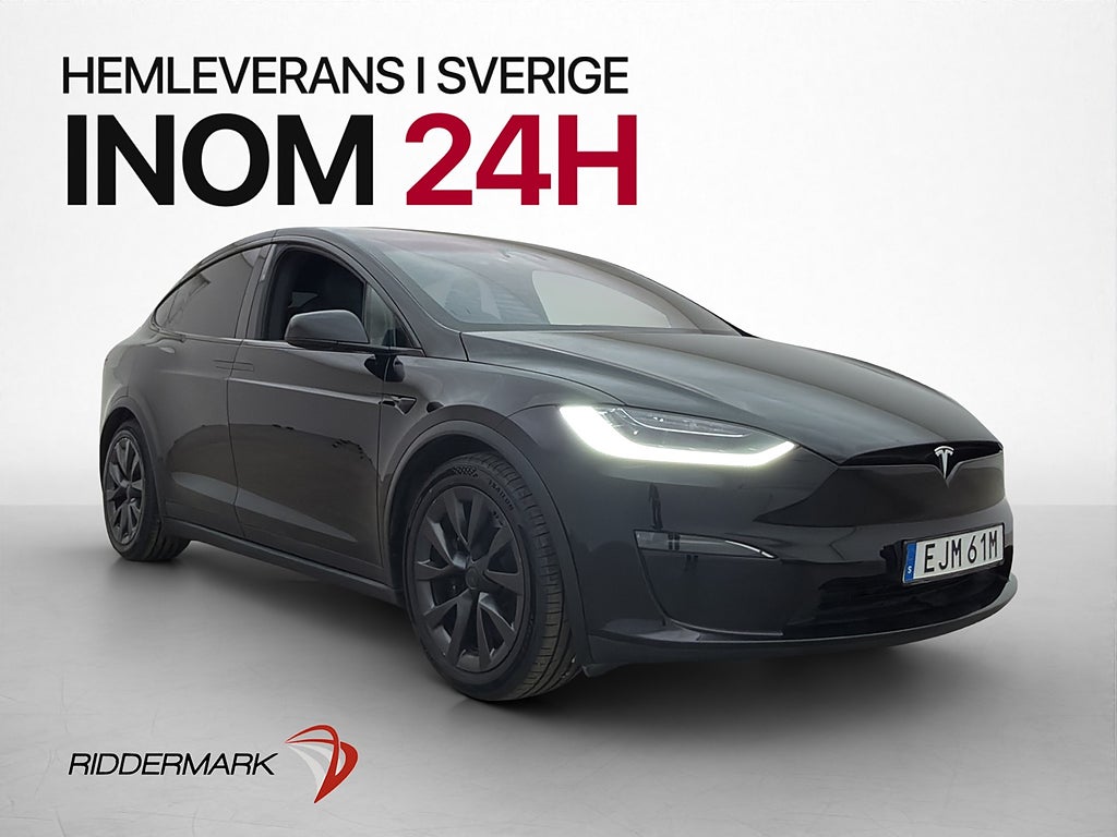 Tesla Model X Plaid 6 Sits Dragkrok Yoke Skärm-bak